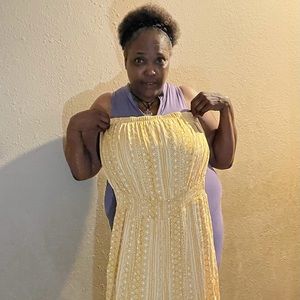 Gold Half Top One Piece